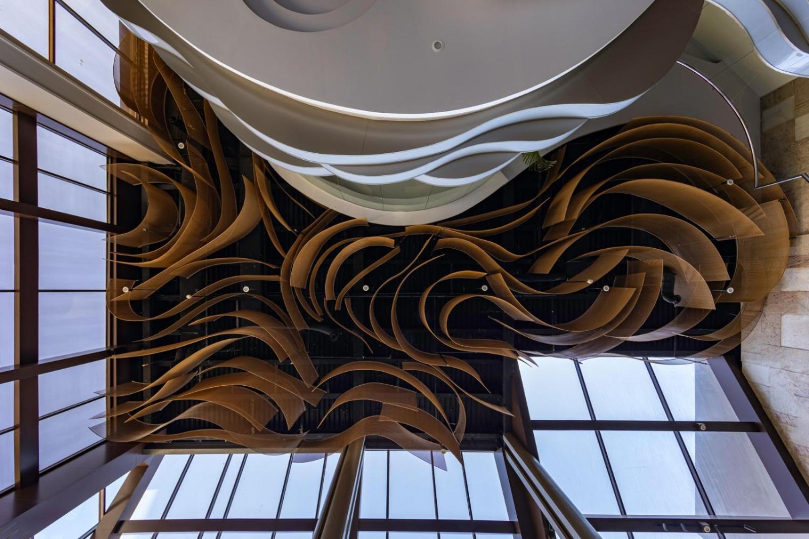 Mirage Hotel & Conference Center Alexandrie Exteriér fotografie The ceiling of the main staircase