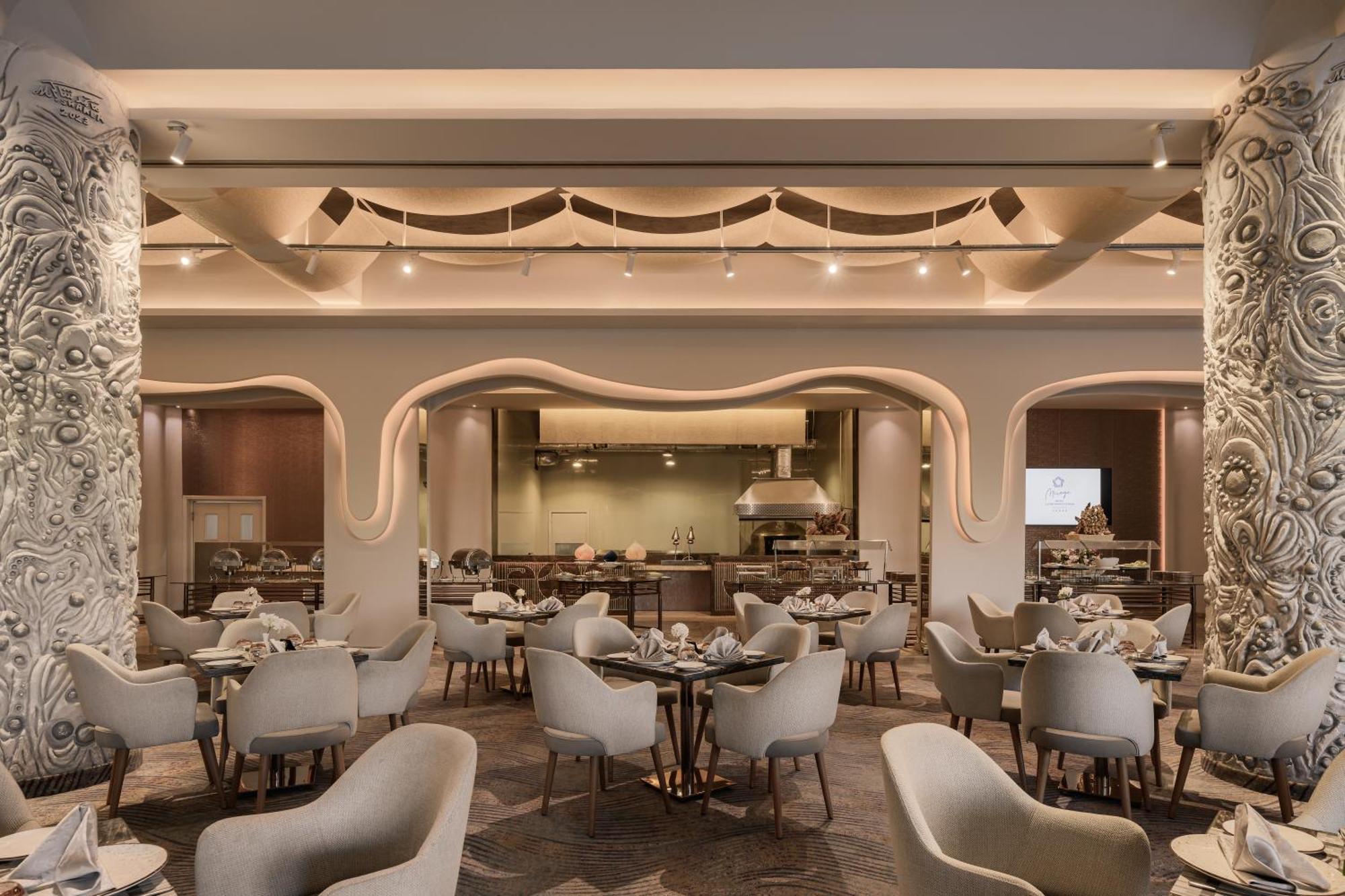 Mirage Hotel & Conference Center Alexandrie Exteriér fotografie The restaurant