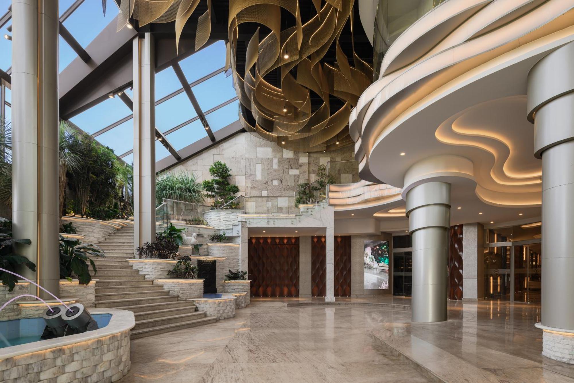 Mirage Hotel & Conference Center Alexandrie Exteriér fotografie The lobby of the hotel