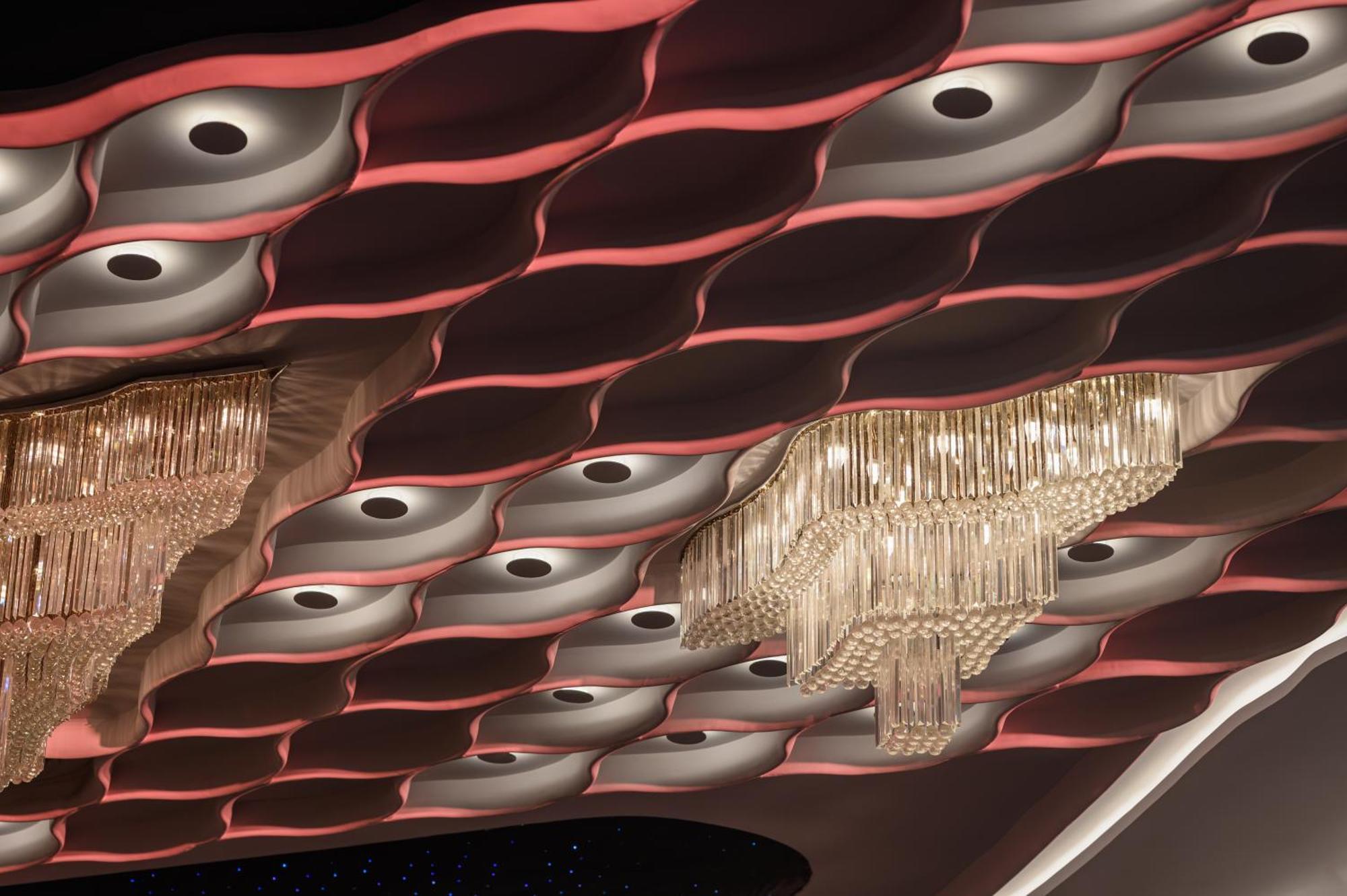 Mirage Hotel & Conference Center Alexandrie Exteriér fotografie The ceiling of the main hall