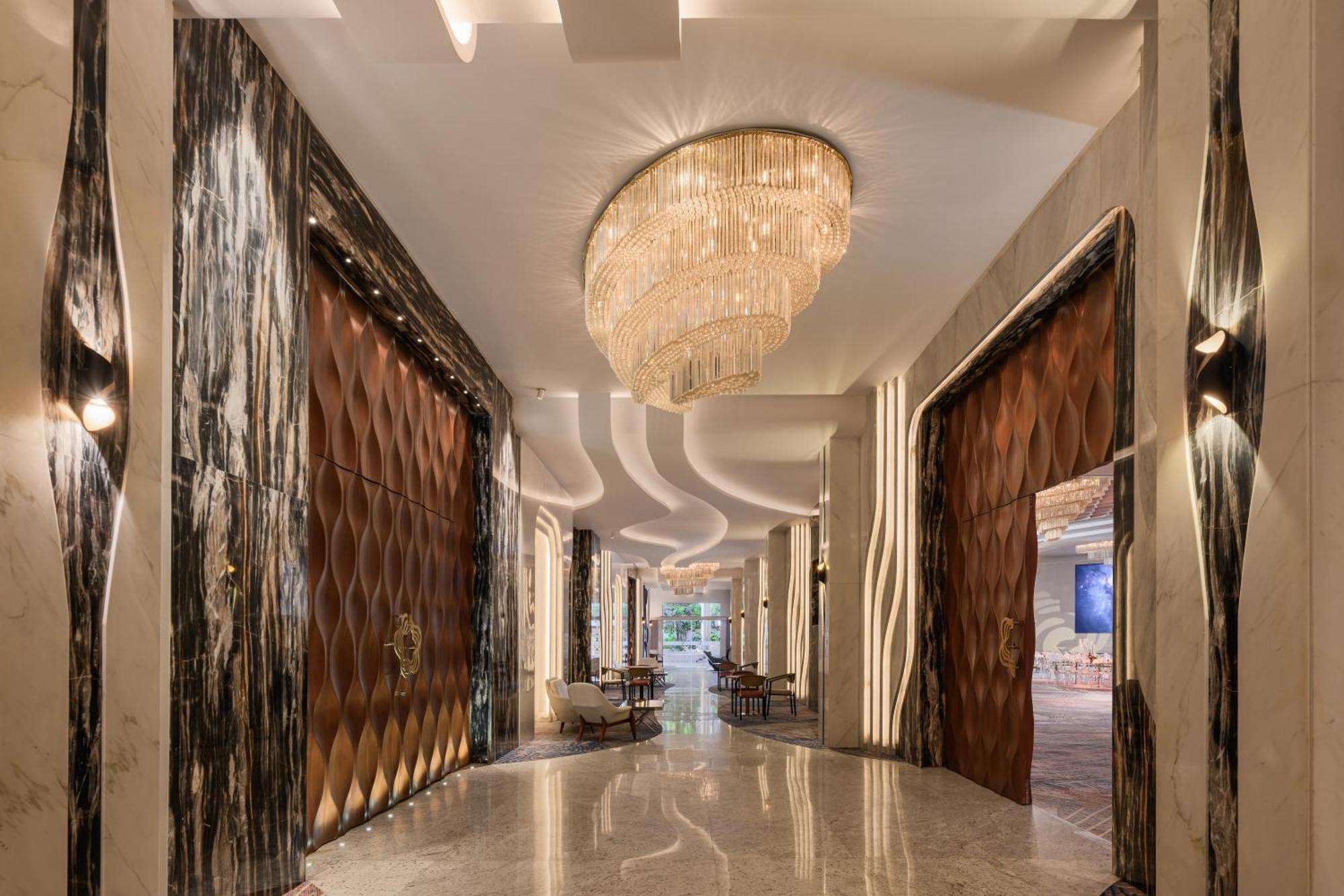 Mirage Hotel & Conference Center Alexandrie Exteriér fotografie The lobby of the hotel