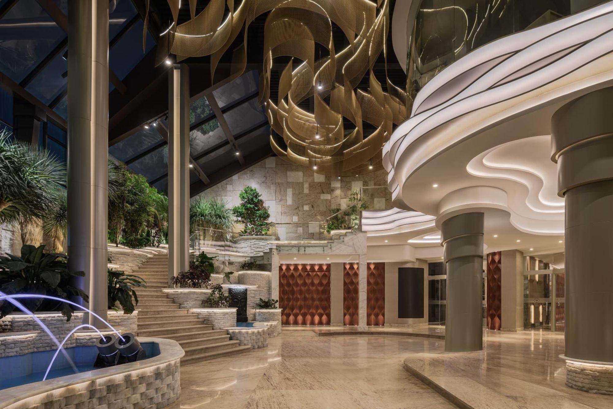 Mirage Hotel & Conference Center Alexandrie Exteriér fotografie The lobby of the hotel