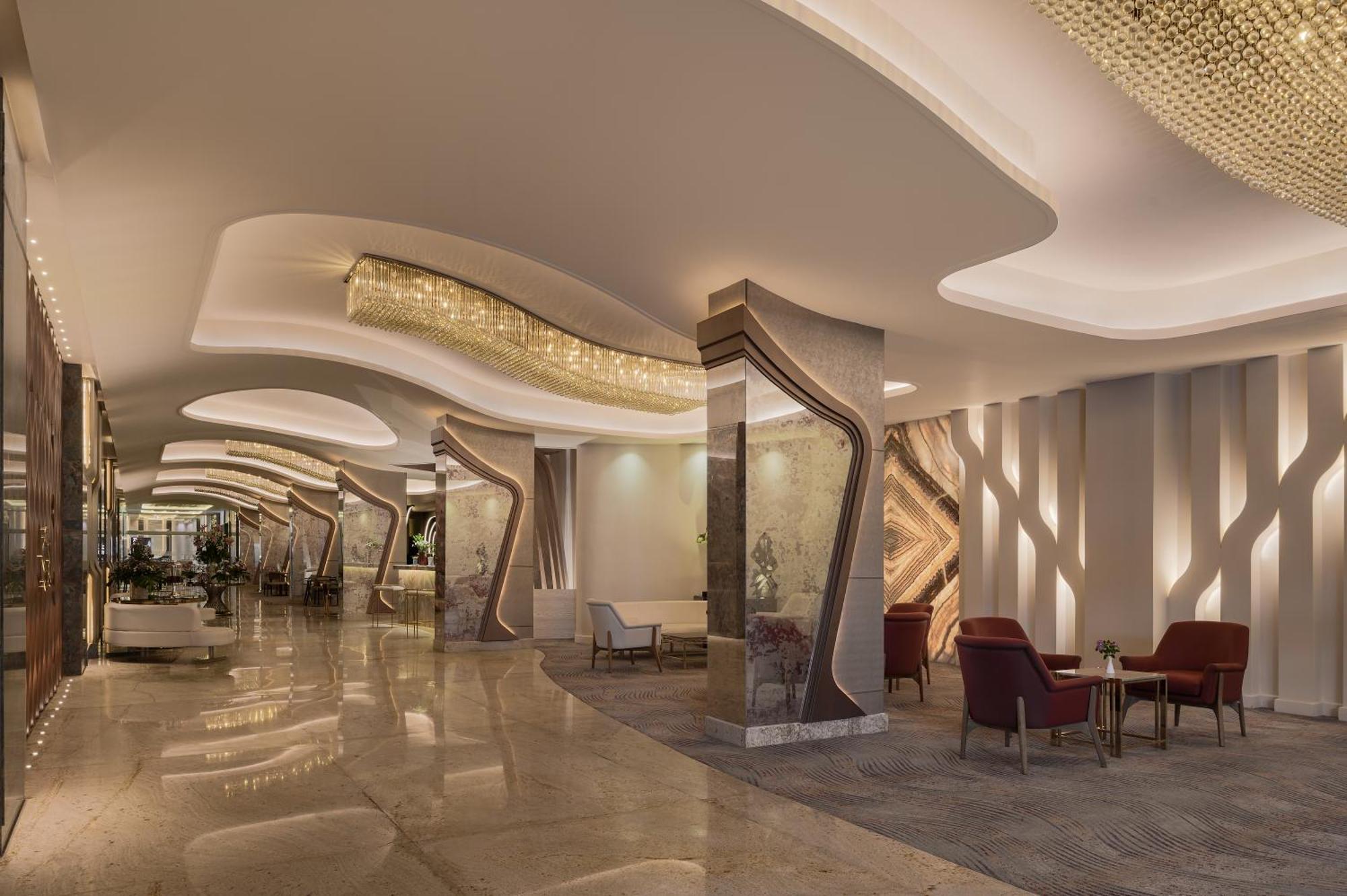 Mirage Hotel & Conference Center Alexandrie Exteriér fotografie The lobby of the hotel