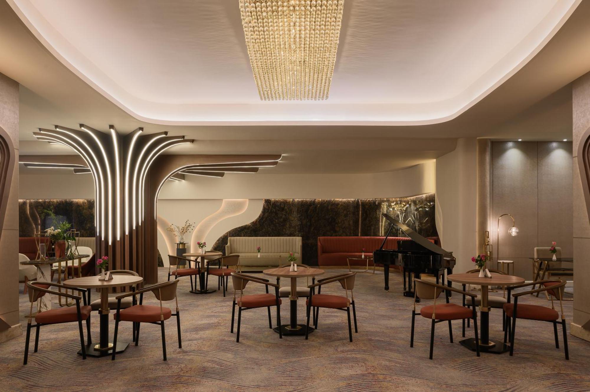 Mirage Hotel & Conference Center Alexandrie Exteriér fotografie The interior of the restaurant